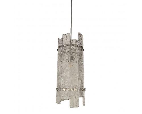 NEWPORT 10820 10822/S nickel , Подвесной светильник, Nickel Clear crystal D12*H35/250 cm E14 1*40W