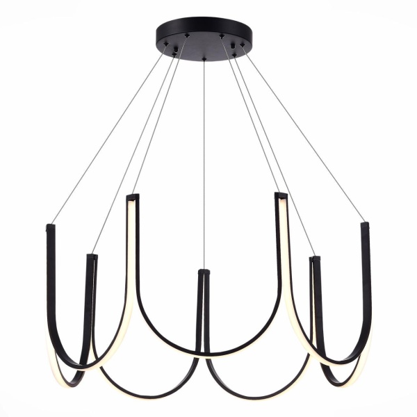 SL6202.403.01 Светильник подвесной ST-Luce Черный LED 1*90W 3000K