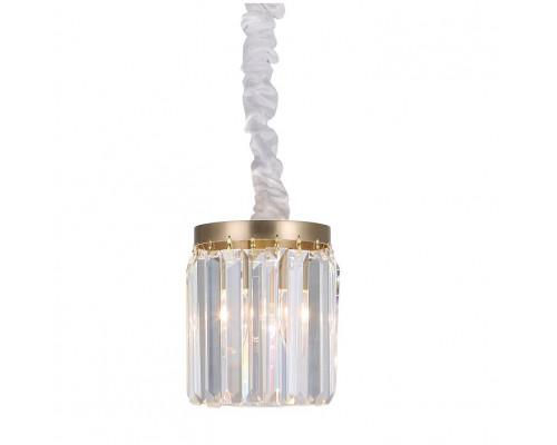 NEWPORT 31100 31101/S brass new , Подвесной светильник, Matt brass Clear crystal