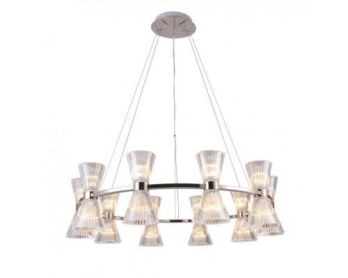 NEWPORT 3610 3610+10/S nickel , Подвесной светильник, Nickel clear glass