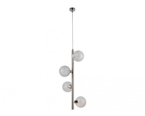 NEWPORT 3800 3804/S nickel , Подвесной светильник, Nickel Shade clear glass