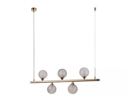 NEWPORT 3800 3805/S gold new , Подвесной светильник, Light gold Shade clear glass