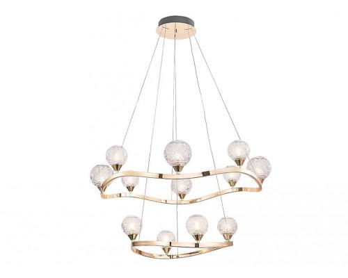 NEWPORT 3800 3812/S gold new , Подвесной светильник,  Light gold Shade Clear glass