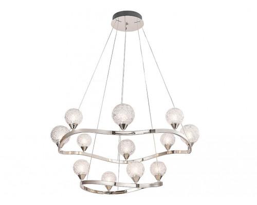 NEWPORT 3800 3812/S nickel , Подвесной светильник, Nickel Shade Clear glass