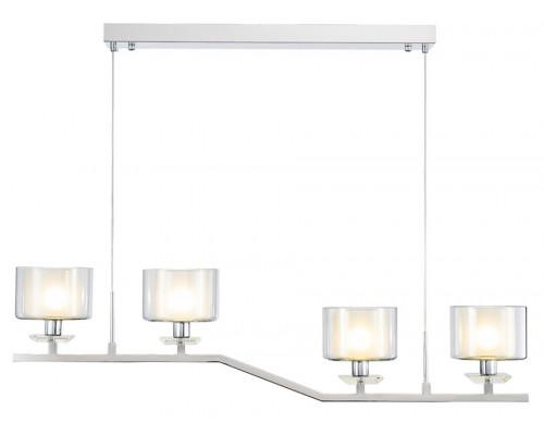 NEWPORT 4400 4404/S chrome , Подвесной светильник, Chrome Clear crystal Clear glass