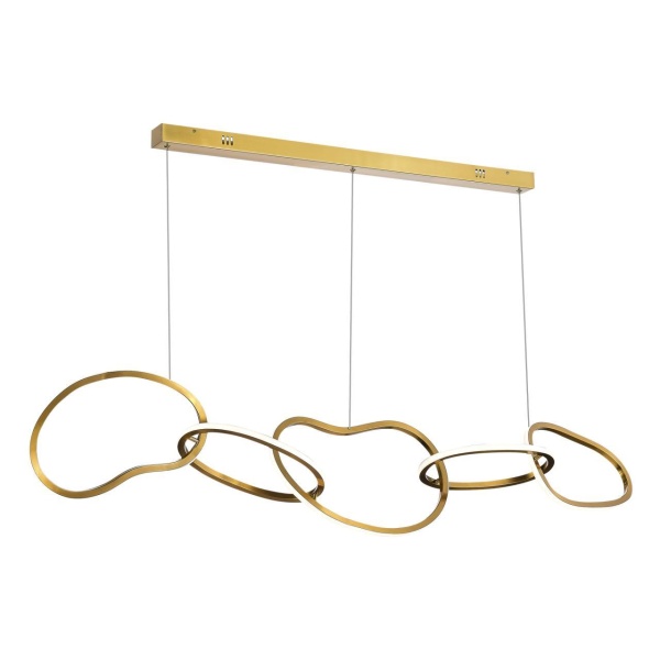 SL6505.203.50 Светильник подвесной ST-Luce Золотистый/Золотистый LED 1*50W