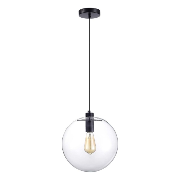 SL1056.423.01 Подвес ST-Luce Черный/Прозрачный E27 1*60W