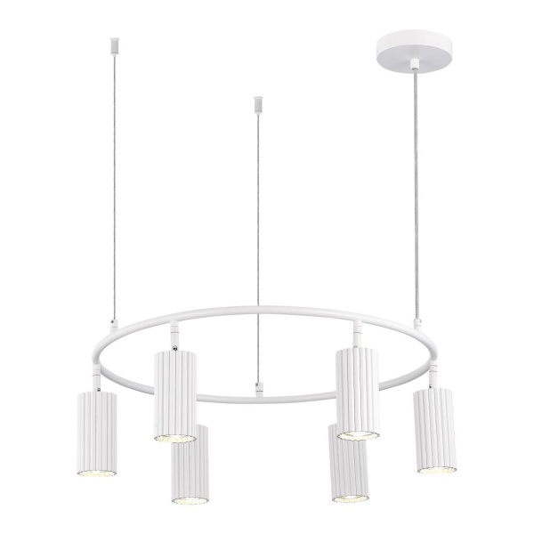 SL1213.503.06 Светильник подвесной ST-Luce Белый/Белый GU10 6*5W 4000K