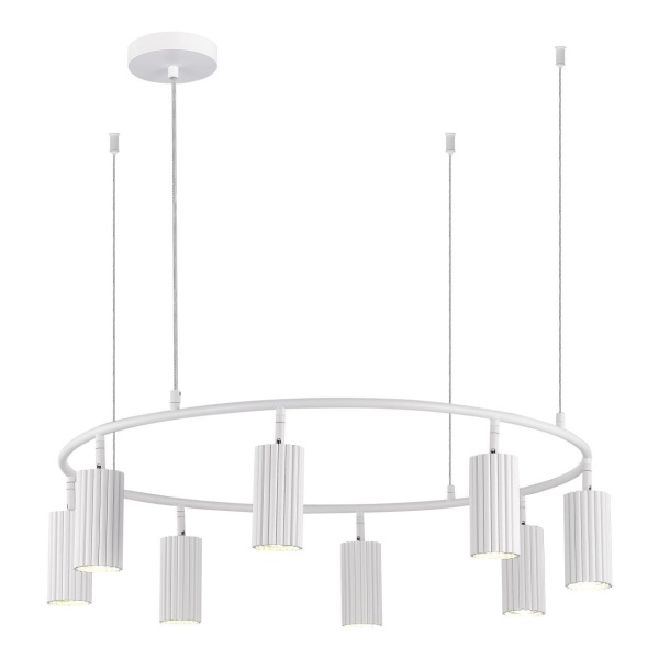 SL1213.503.08 Светильник подвесной ST-Luce Белый/Белый GU10 8*5W 4000K