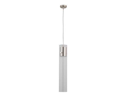 NEWPORT 7270 7271/S small nickel , Подвесной светильник, Nickel Clear glass D7*H40/250 cm GU10 1*60W