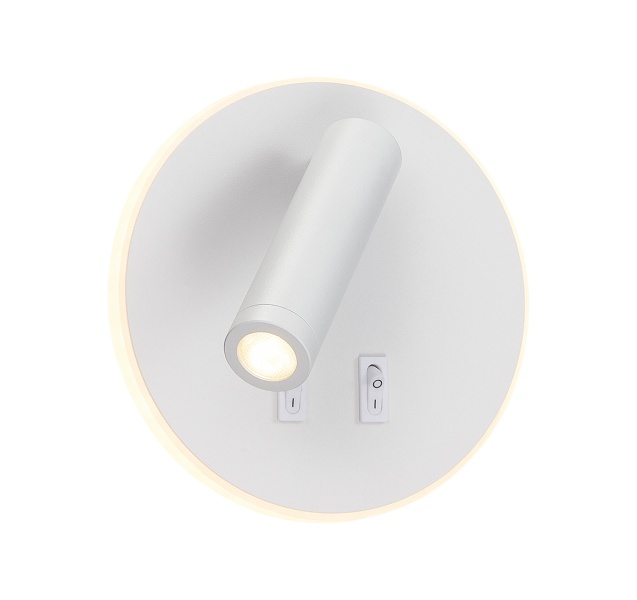 Pisso Wall Spot 3W 830 RD WHT