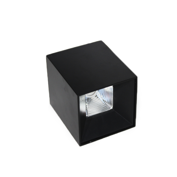 Встраиваемый потолочный светильник №3-SPOT-H0009A-12W (Черный)