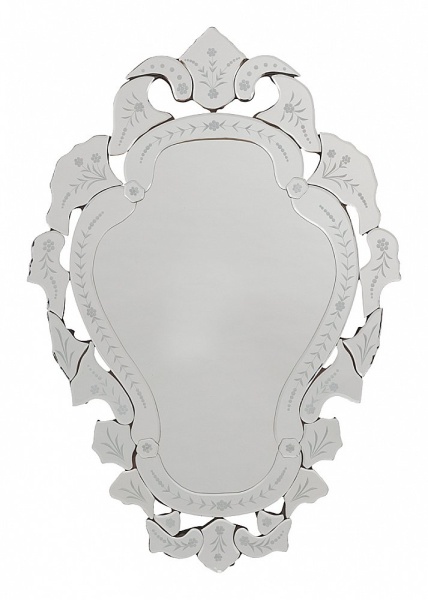 Зеркало настенное венецианское в резной зеркальной раме Jante